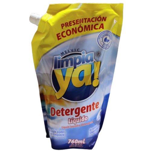 Doypack Detergente Liquido Limpia Ya 760 ml